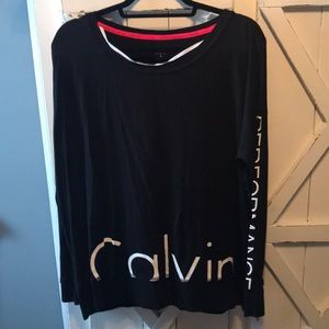 Black Long Sleeve Pullover CalvinKlein